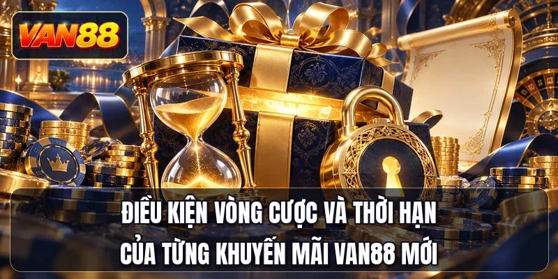 Điều kiện vòng cược và thời hạn của từng khuyến mãi Van88 mới